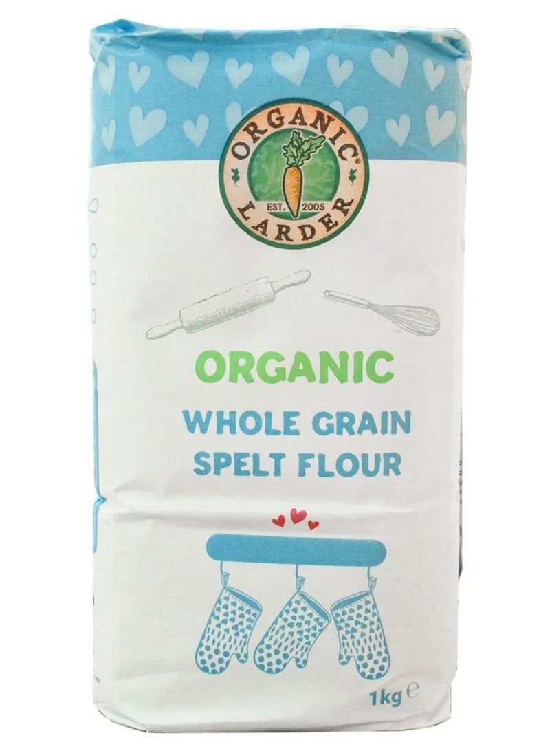 Organic Larder Organic Whole Grain Spelt Flour 1Kg - Image 1